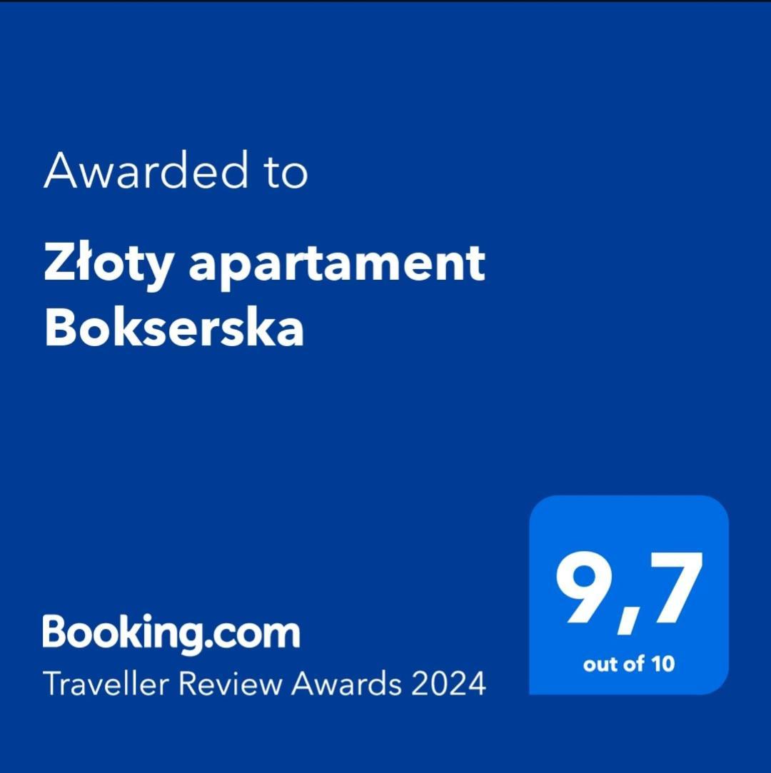Zloty Apartament Bokserska Varşovia Exterior foto